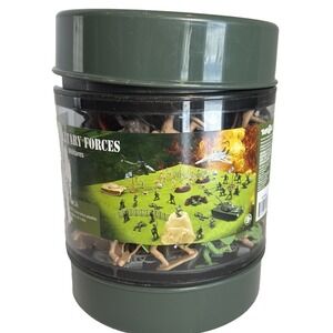 True Heroes MILITARY FORCES  ARMY Toys R Us  2012 ~108 Pieces